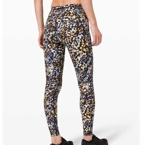 Lululemon 6 Speed Up Tight 28" Full-On Luxtreme‎ Metropolis Glow Multi Dots 6